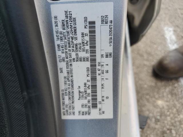 Photo 10 from auction – 2017 FORD FIESTA SE with VIN 3FADP4EJ2HM125621