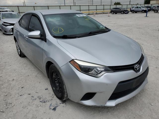 TOYOTA COROLLA L 2014 with VIN 5YFBURHE5EP094276 - Photo from auction