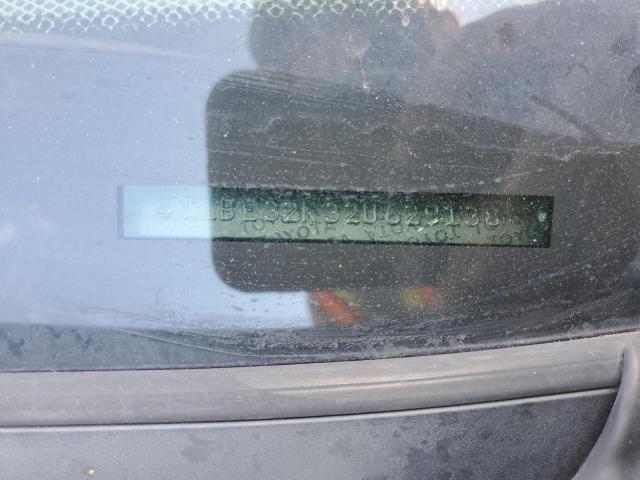 Photo 10 from auction – 2002 TOYOTA CAMRY LE with VIN 4T1BE32K32U629138