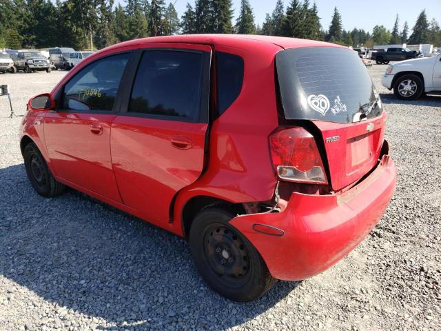 Photo 3 from auction – 2006 CHEVROLET AVEO BASE with VIN KL1TD66676B680239