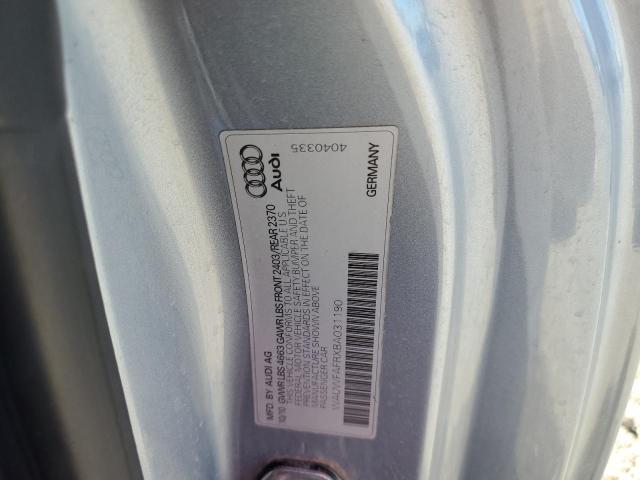 Photo 10 from auction – 2011 AUDI A5 PRESTIG with VIN WAUWFAFRXBA031190