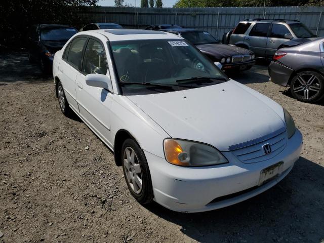 Photo 1 from auction – 2002 HONDA CIVIC EX with VIN 2HGES26822H598813