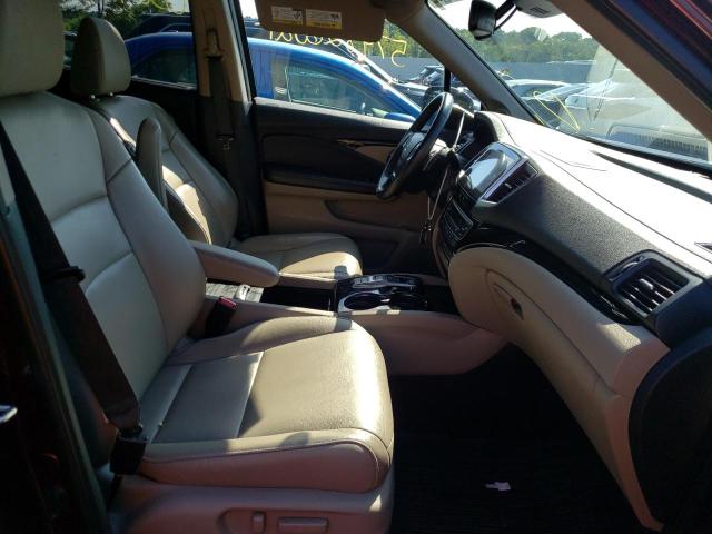 Photo 5 from auction – 2016 HONDA PILOT TOUR with VIN 5FNYF6H92GB081568