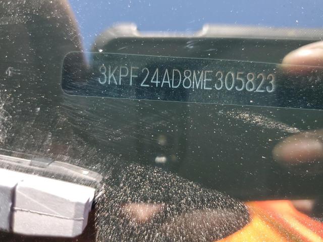 Photo 10 from auction – 2021 KIA FORTE FE with VIN 3KPF24AD8ME305823