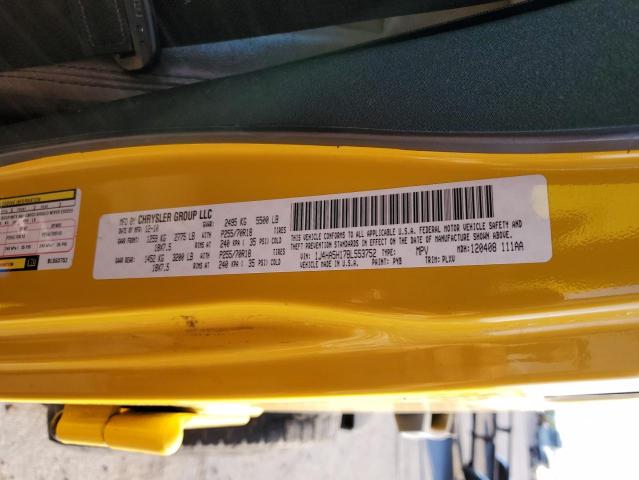 Photo 10 from auction – 2011 JEEP WRANGLER U with VIN 1J4HA5H17BL553752