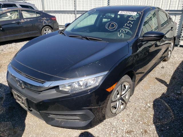 Photo 2 from auction – 2018 HONDA CIVIC LX with VIN 19XFC2F56JE010668