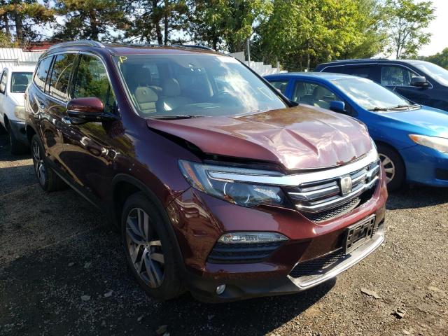 Photo 1 from auction – 2016 HONDA PILOT TOUR with VIN 5FNYF6H92GB081568