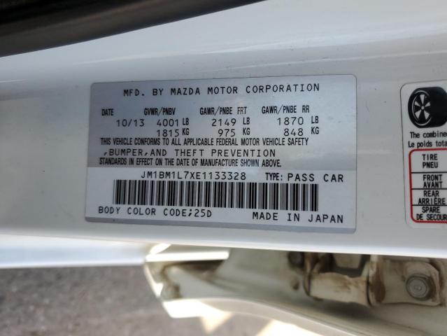 Photo 10 from auction – 2014 MAZDA 3 TOURING with VIN JM1BM1L7XE1133328