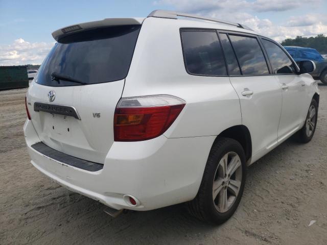 Photo 4 from auction – 2008 TOYOTA HIGHLANDER with VIN JTEDS43A182022608