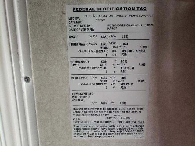 Photo 10 from auction – 2006 OTHER TRAILER with VIN 5B4MPA7G173424016