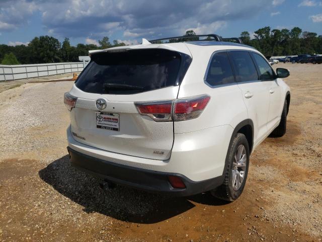 Photo 4 from auction – 2015 TOYOTA HIGHLANDER with VIN 5TDKKRFH6FS073397