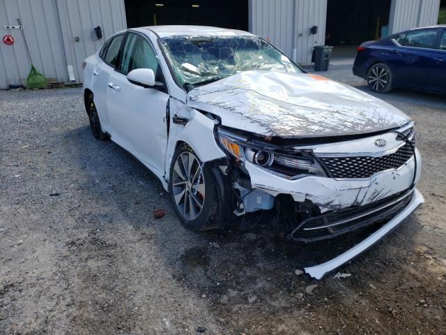 KIA OPTIMA SX 2016 with VIN 5XXGW4L26GG107810 - Photo from auction