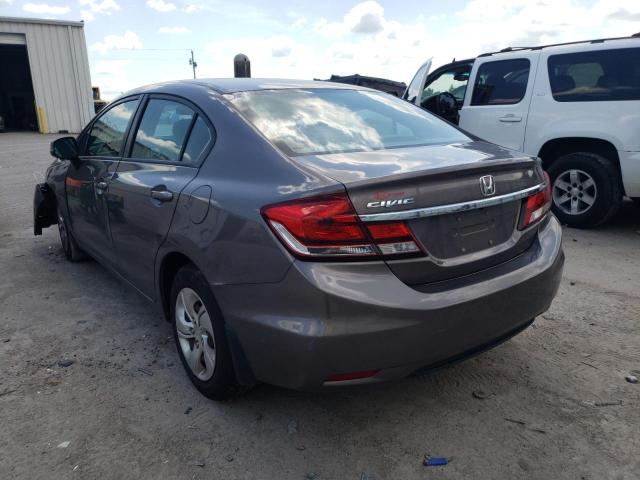 Photo 3 from auction – 2013 HONDA CIVIC LX with VIN 19XFB2F51DE098424