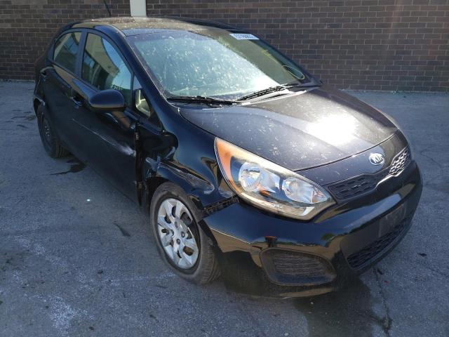 KIA RIO LX 2013 with VIN KNADM5A36D6303957 - Photo from auction