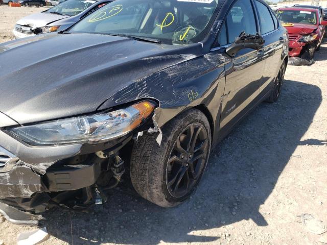 Photo 9 from auction – 2018 FORD FUSION SE with VIN 3FA6P0LU7JR242229