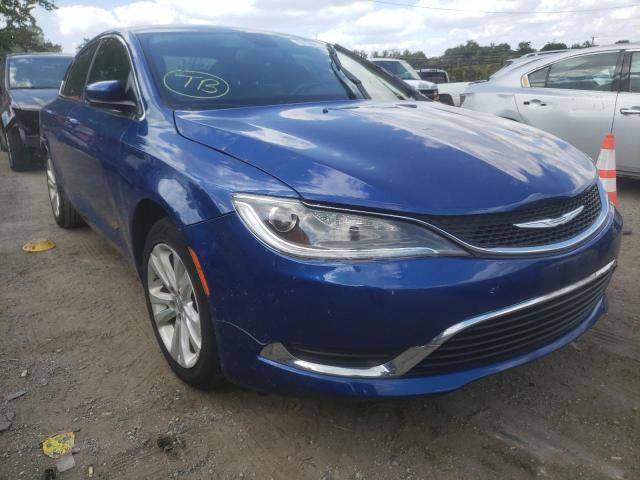 CHRYSLER 200 LIMITE 2016 with VIN 1C3CCCAB5GN178820 - Photo from auction