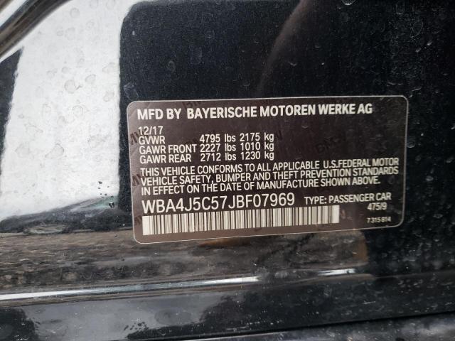 Photo 10 from auction – 2018 BMW 440I GRAN with VIN WBA4J5C57JBF07969