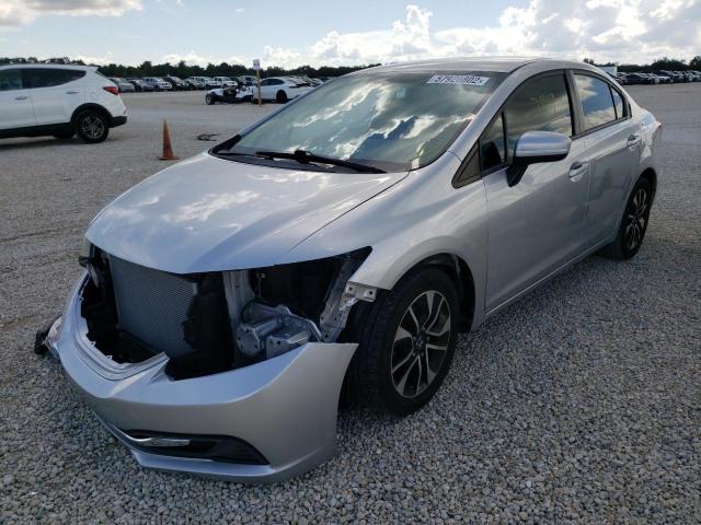 Photo 2 from auction – 2015 HONDA CIVIC LX with VIN 19XFB2F54FE043713