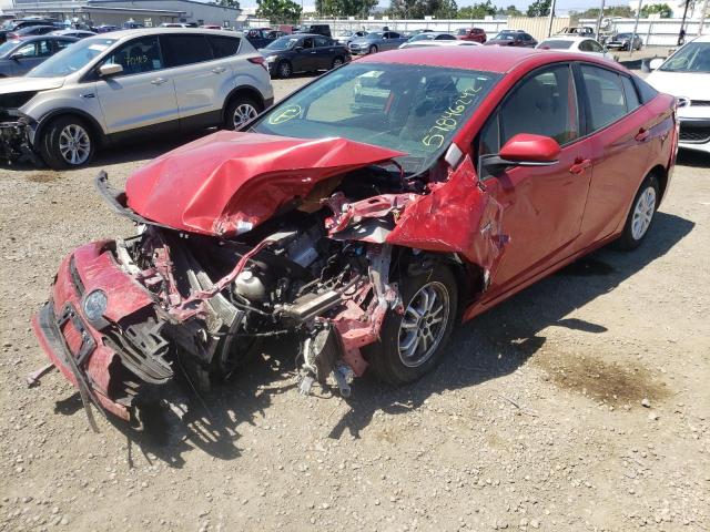 Photo 2 from auction – 2019 TOYOTA PRIUS with VIN JTDKARFUXK3076749