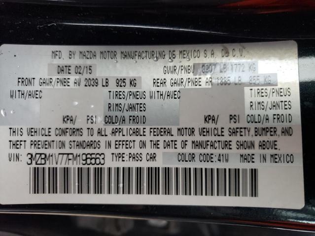 Photo 10 from auction – 2015 MAZDA 3 TOURING with VIN 3MZBM1V77FM196563
