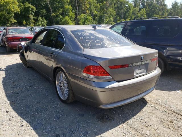 Photo 3 from auction – 2002 BMW 745 I with VIN WBAGL63452DP56021