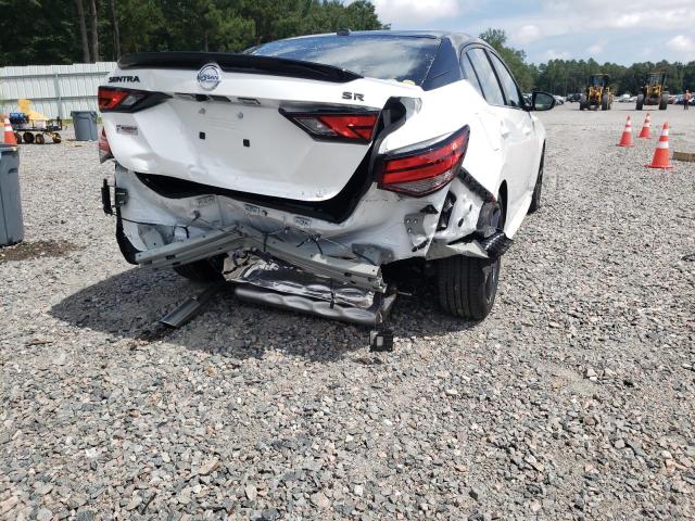 Photo 9 from auction – 2022 NISSAN SENTRA SR with VIN 3N1AB8DV3NY263733
