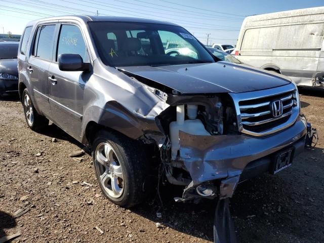 HONDA PILOT EXL 2015 с VIN 5FNYF4H53FB035666 - Фото с аукциона