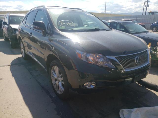 LEXUS RX 450H 2010 with VIN JTJBC1BA8A2023038 - Photo from auction