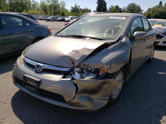 Photo 2 from auction – 2008 HONDA CIVIC HYBR with VIN JHMFA36258S014508