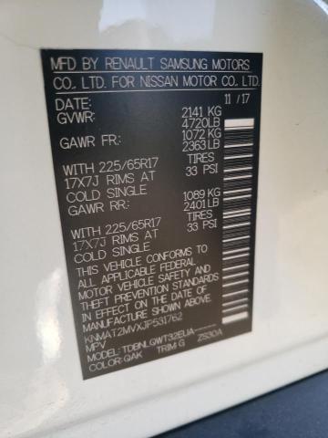 Zdjęcie 10 z aukcji – 2018 NISSAN ROGUE S z VIN KNMAT2MVXJP531762