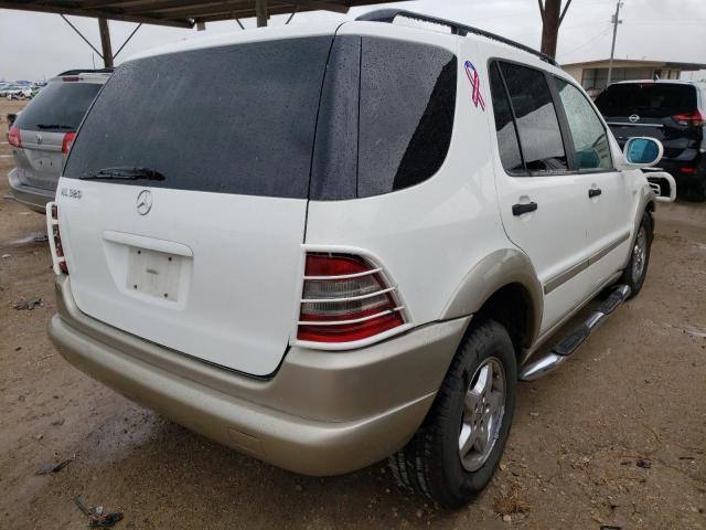 Photo 4 from auction – 1999 MERCEDES-BENZ ML 320 with VIN 4JGAB54E7XA063372