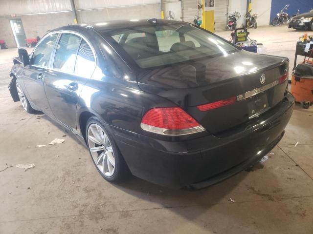 Photo 3 from auction – 2002 BMW 745 I with VIN WBAGL63402DP60977