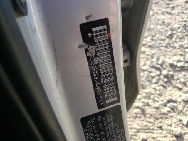 Photo 10 from auction – 2013 KIA RIO LX with VIN KNADM4A36D6293537