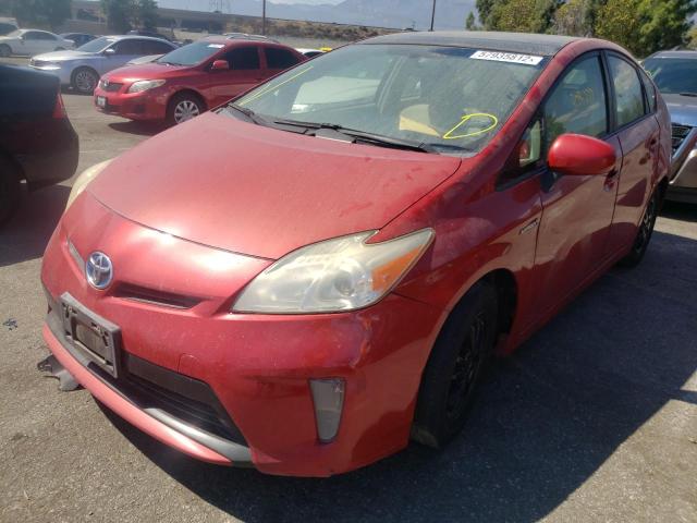 Photo 2 from auction – 2012 TOYOTA PRIUS with VIN JTDKN3DU5C5389735