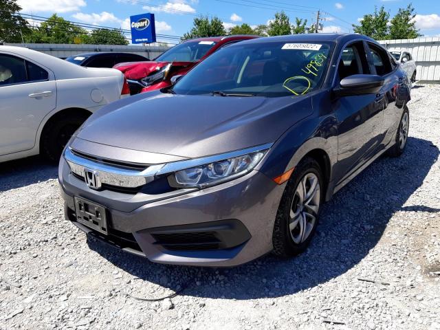Photo 2 from auction – 2016 HONDA CIVIC LX with VIN 19XFC2F51GE020050