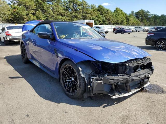 BMW M4 COMPETI 2022 with VIN WBS33BA02NCJ66615 - Photo from auction