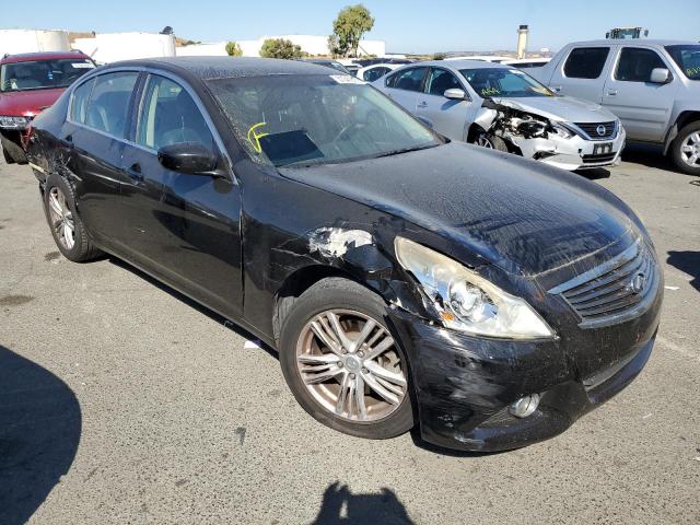 INFINITI G25 BASE 2011 with VIN JN1DV6AP4BM601007 - Photo from auction