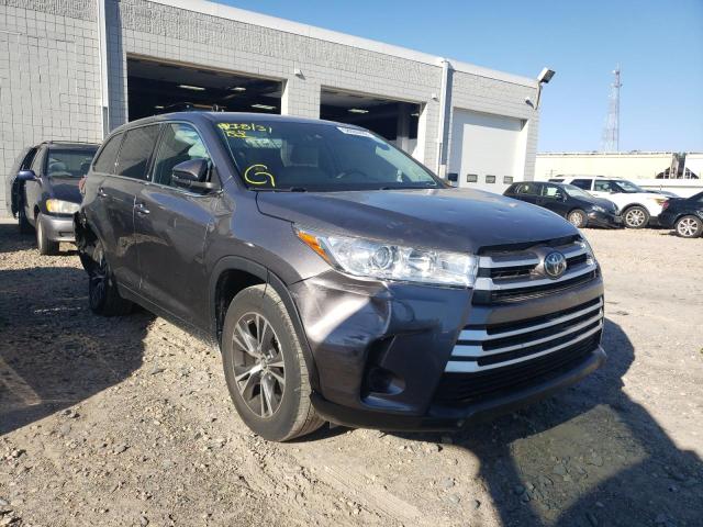 TOYOTA HIGHLANDER 2019 with VIN 5TDZARFH1KS044451 - Photo from auction