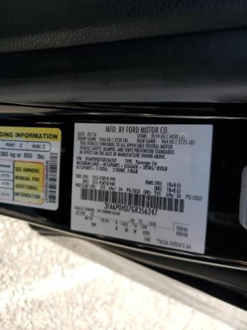 Photo 10 from auction – 2016 FORD FUSION SE with VIN 3FA6P0HD7GR356247