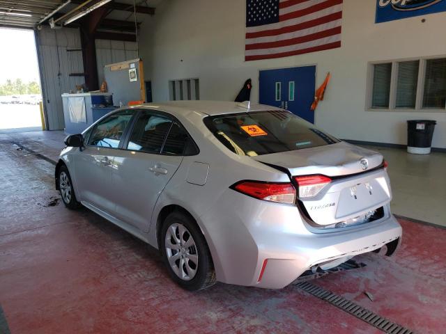 Photo 3 from auction – 2021 TOYOTA COROLLA LE with VIN 5YFEPMAE9MP188113