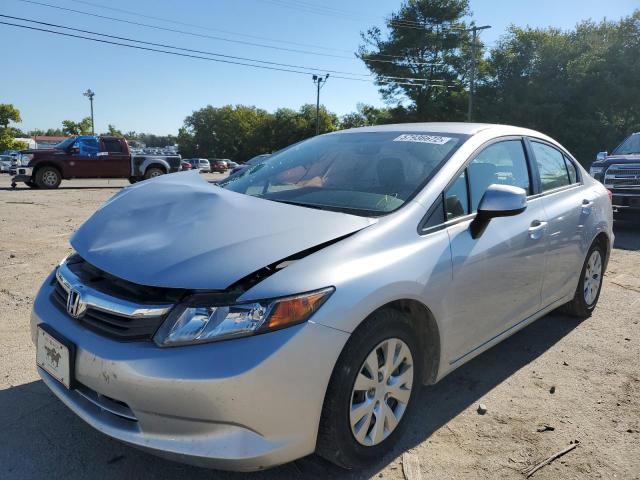 Photo 2 from auction – 2012 HONDA CIVIC LX with VIN 19XFB2F59CE077934
