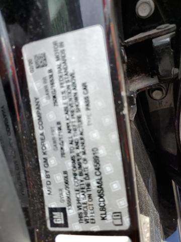 Foto 10 de la subasta – 2020 CHEVROLET SPARK 1LT con VIN KL8CD6SA6LC458910