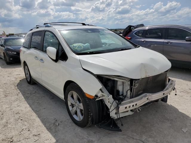 Photo 1 from auction – 2018 HONDA ODYSSEY EX with VIN 5FNRL6H77JB104491