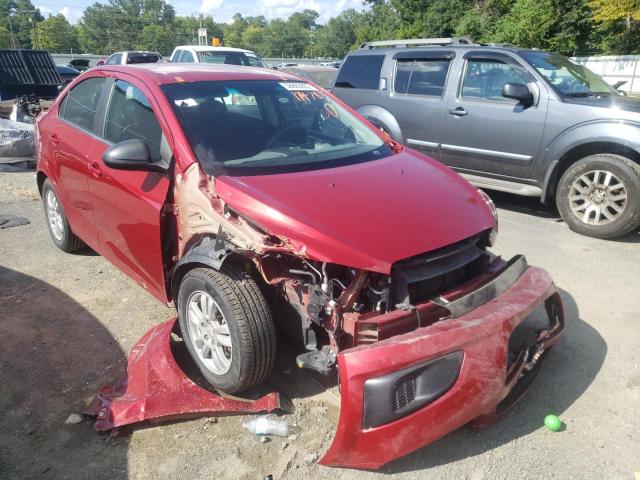 CHEVROLET SONIC LT 2016 with VIN 1G1JC5SH9G4174785 - Photo from auction