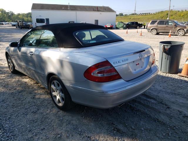 Photo 3 from auction – 2004 MERCEDES-BENZ CLK 320 with VIN WDBTK65G74T014190
