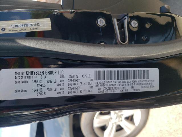 Photo 10 from auction – 2014 JEEP COMPASS SP with VIN 1C4NJDBB3ED927082