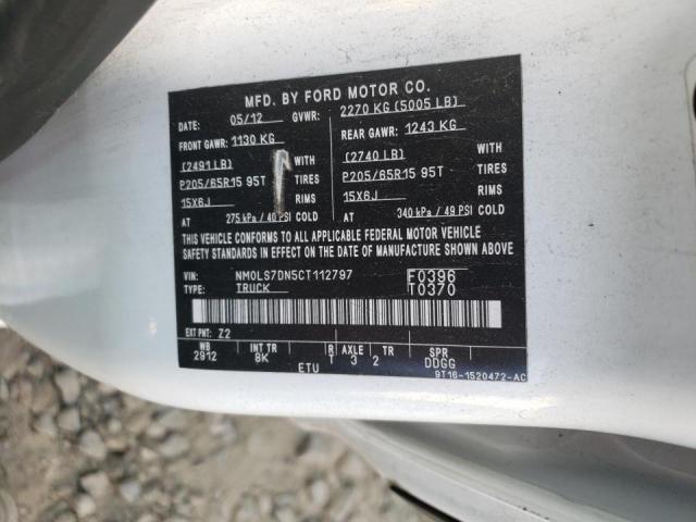 Photo 10 from auction – 2012 FORD TRANSIT CO with VIN NM0LS7DN5CT112797