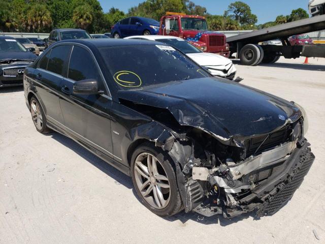 Photo 1 from auction – 2012 MERCEDES-BENZ C 250 with VIN WDDGF4HB1CA633752