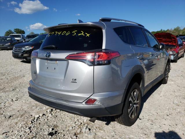 Photo 4 from auction – 2016 TOYOTA RAV4 LE with VIN 2T3BFREV4GW482087