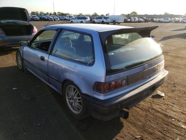 Photo 3 from auction – 1990 HONDA CIVIC with VIN 2HGED6341LH555584
